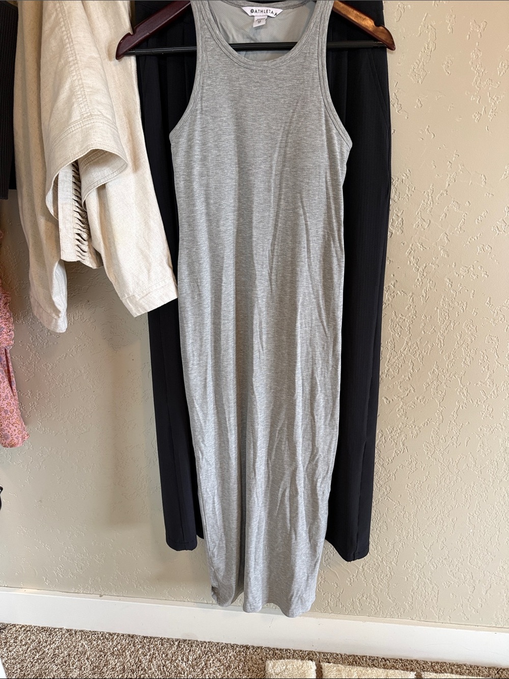 Athleta Signature Rib Maxi Dress XS